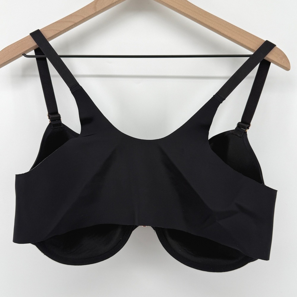 Soma Vanishing 360 Perfect Coverage Front Closure Bra Black 38DD Full Coverage - Picture 2 of 7